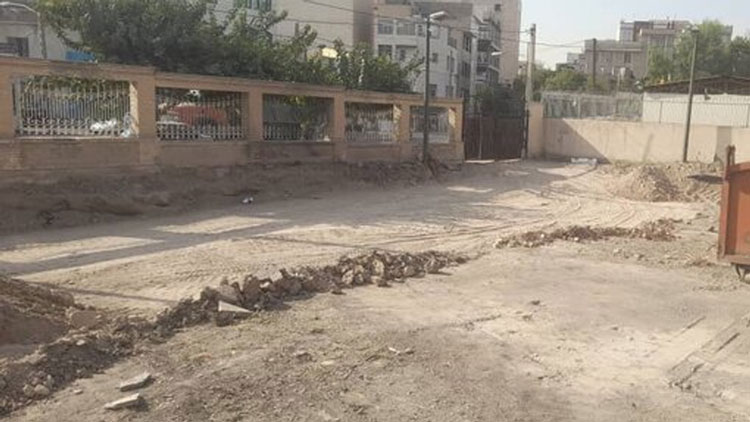 تخریب بی سر و صدای محوطه آرامگاه جهان پهلوان تختی