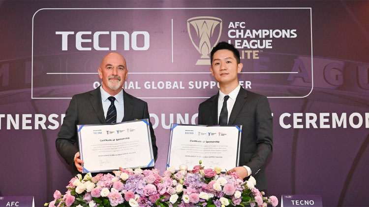 2 فصل دیگر TECNO اسپانسر AFC خواهد بود