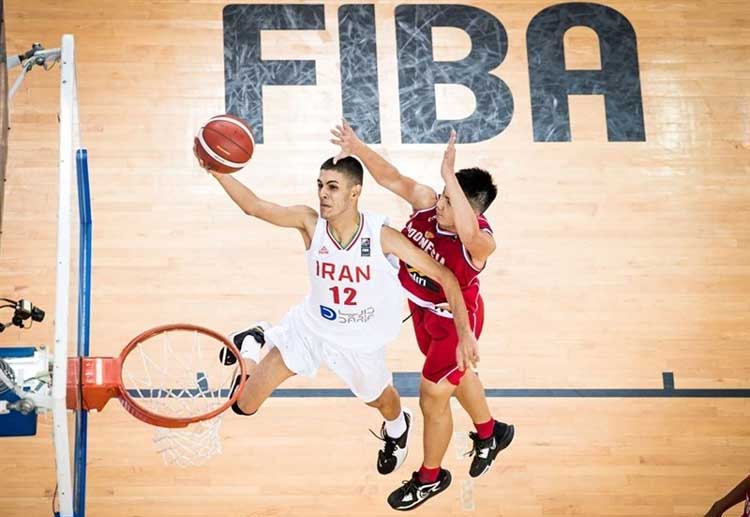 برد ۳ رقمی تیم ملی پسران بسکتبال