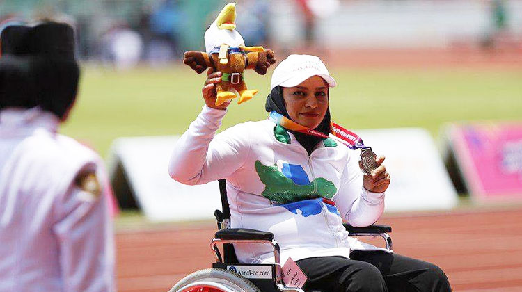 الهام صالحی برنز جهانی گرفت