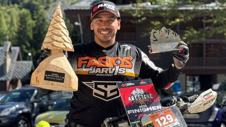 درخشش قربانی در Hard Enduro قهرمانی جهان