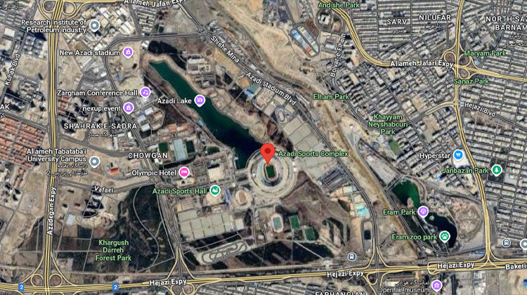 تفکیک زمینهای مجموعه آزادی به سبک بساز بفروشها